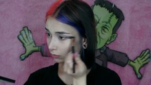 Вампиренок в городе | Повседневный макияж за 5 минут | make up tutorial