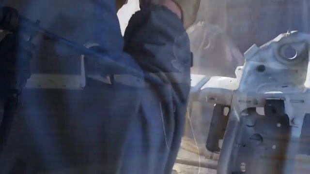 #Оцинковка рамы автомобиля Форд Эконолайн