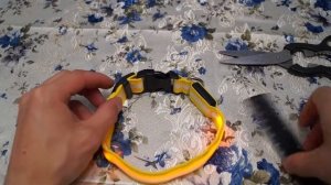 Светящийся ошейник для собаки и кошки с аллиэкспресс