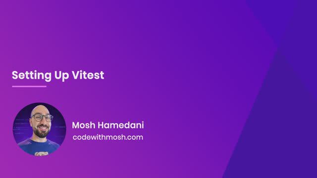 07. Setting Up Vitest