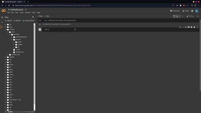 04.شرح جوجل كولاب | Google Colab : تحميل المشاريع من Github بخطوة واحدة смотреть онлайн