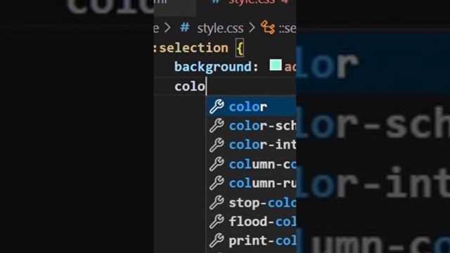 Text Selection With Color   CSS And HTML   Coding Short