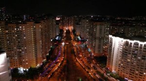 Павшинская Пойма ночью. Часть1