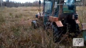 Самодельный трактор 4х4 в поисках грязи