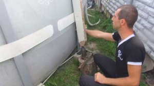 Как выровнять ножки в каркасном бассейне INTEX не сливая воду