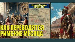 Римский календарь как переводятся римские месяца. Вячеслав Котляров.