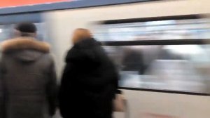 Москва 1717 станция метро Китай-город зима день