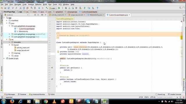 How to create an Image Slider using View Pager in Android Studio смотреть онлайн
