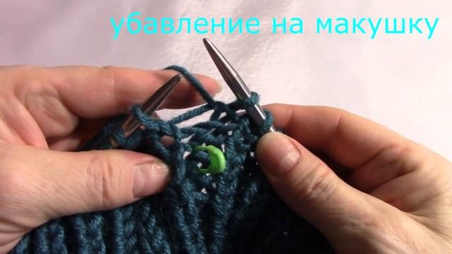 Шапка Английской Резинкой БЕЗ Накида.