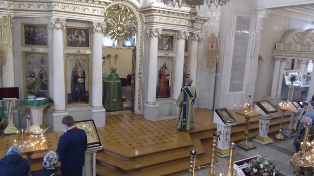 ВХОД ГОСПОДЕНЬ В ИЕРУСАЛИМ.Неделя 6-я,(цветоносная,Вербное воскресенье).Трансляция 25.04.21 смотреть онлайн