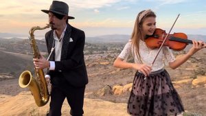 TITANIUM  Sax & Violin - Daniele Vitale e Karolina Protsenko