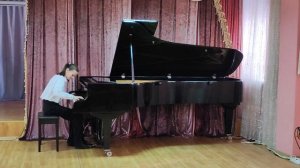 С.Жданов "Прелюд" с-moll, исп. Пузыр София