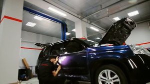 Оклейка Nissan X Trail пленкой STEK DYNOprism