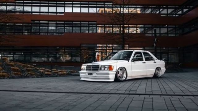 Tuning Mercedes Benz 190E Stance смотреть онлайн
