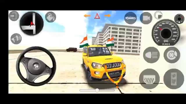 Dollar song sidhu musewala real Indian new model Green thar offroad village driving gameplayvideo