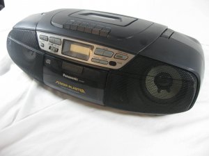 Магнитола Panasonic RX-DS27 Кассетный CD Бумбокс-Малайзия-1997-год