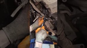 mitsubishi pajero sport, как снять поддон, лайфхак как зачистить канавки поршня