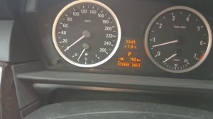 Как запускать двигатель на BMW e60 5 серии