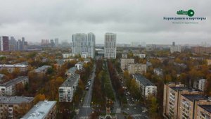 Осень на бульваре Маршала Рокоссовского. Москва, ВАО, Богородское
