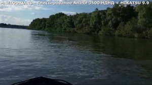 Глиссирование Апачи 3500 НДНД и мотор 9.9