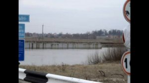 Рубель   Бережное мост разведен Столинский район 25 февраля 2019