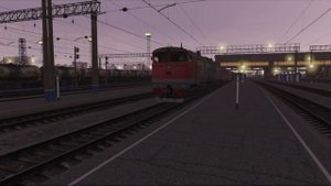 Отправление поезда №689 Челябинск — Екатеринбург со ст. Челябинск-Главный | Trainz 19