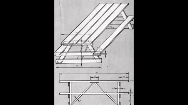 Скамейка трансформер своими руками чертежи смотреть онлайн