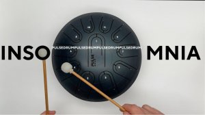 Урок игры на глюкофоне Pulse Drum в строе Insomnia / Как играть на глюкофоне Ханг хендпан глюкофон