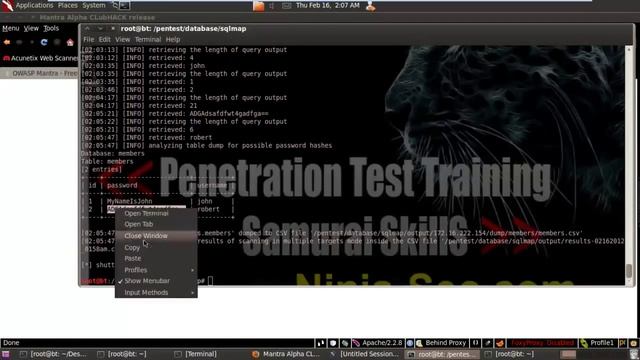 Exploiting SQL Injection , bypassing restricted/limited shell then rooting Linux machine смотреть онлайн