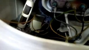 ТЭН оплавил бак стиральной машины ZANUSSI FA 1032