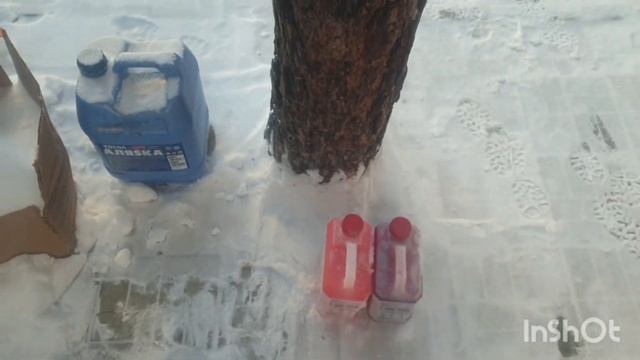 ИСПЫТАНИЯ СЛИТОГО АНТИФРИЗА С БЕСПРОБЕЖЕК НА -30C МОРОЗЕ. смотреть онлайн