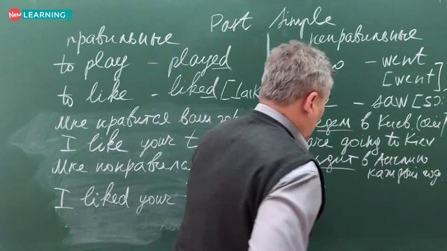 2.2. Past Simple. Неправильні дієслова / Неправильные глаголы смотреть онлайн