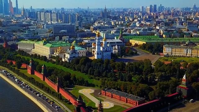 Москва с высоты птичьего полета