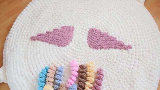 Коврик Єдинорожка Мия из Alize Puffy. Коврик Єдиноріг. Єдиноріжка смотреть онлайн