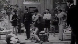 Max Linder pratique tous les Sports (Макс Линдер -спортсмен-универсал).