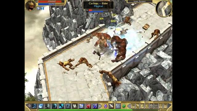 Titan Quest Epic Part 25 - Ormenos and Typhon смотреть онлайн