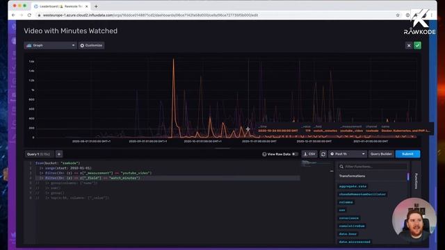 Filtering and Sorting Flux Tables in InfluxDB смотреть онлайн
