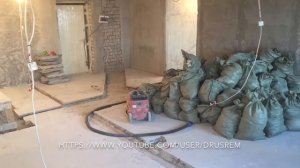 Черновой электромонтаж часть 1-тайм лапс