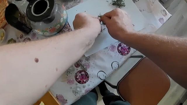 Домашний витаминный чай, с чабрецом, мятой, лимоном, шиповником и имбирём, от всех болезней!
