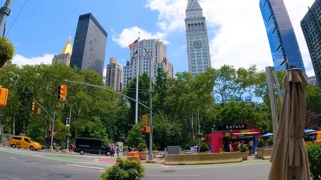 New York City - Walking Tour in 4K смотреть онлайн