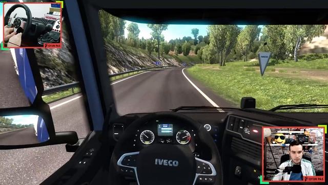 GERÇEKÇİ YOLCULUK! Sıfırdan Hayat #37 | ETS 2 (G27) смотреть онлайн
