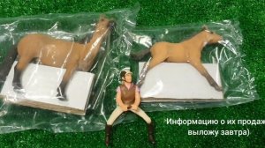 Распаковка конюшни для лошадей Schleich