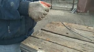 Бюджетный способ?(2) крепление для плёнки проволокой Зиг-заг