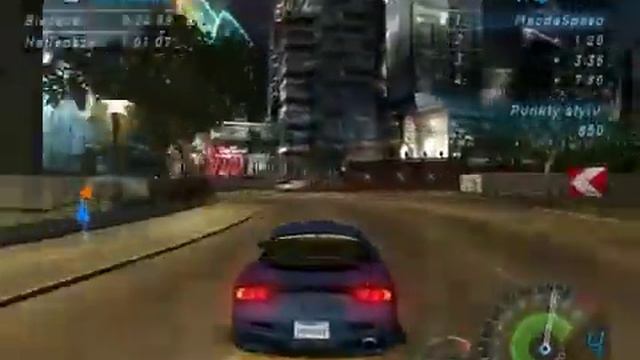 Nfs Underground Gameplay Mazda RX-7 смотреть онлайн