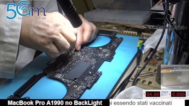 MacBook Pro A1990 no BackLight смотреть онлайн