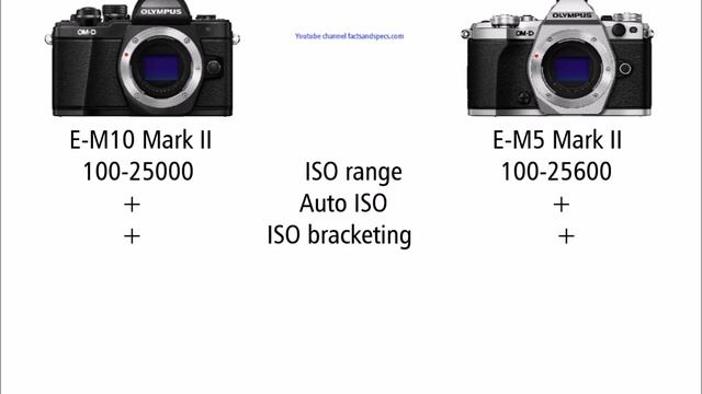 OM-D E-M10 Mark II vs OM-D E-M5 Mark II смотреть онлайн