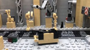 Лего звездные воины,фабрика дроидов.Lego star wars droid factory.