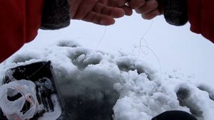 Не первый первый лед!  Рыбалка в Карелии на Онего. Зима 2021 2022г.г.