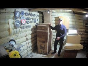 Сделал оригинальную колпаковую печь в мастерскую по своему проекту.