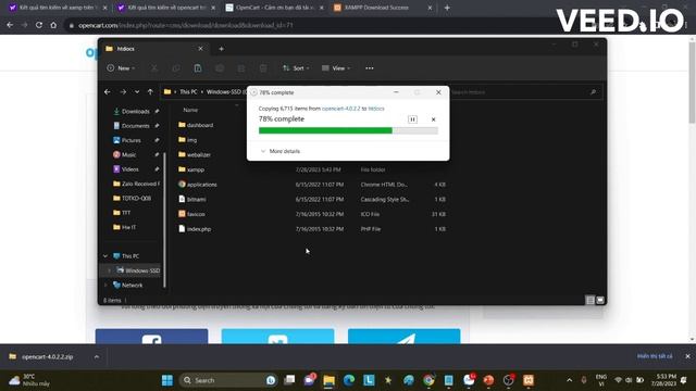 Hướng dẫn cài đặt Xampp và Opencart [PART 1] смотреть онлайн
